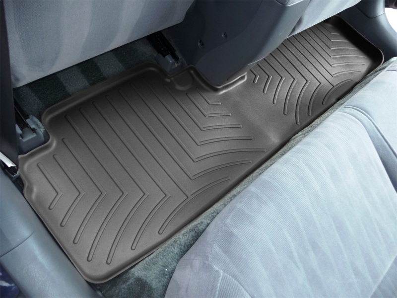 Picture of WeatherTech WT FloorLiner-Rear-Blk Floor Mats - 442822