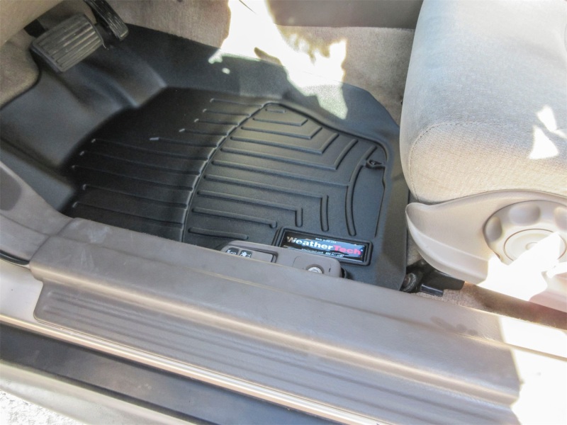 Picture of WeatherTech WT FloorLiner-Front-Blk Floor Mats - 442831