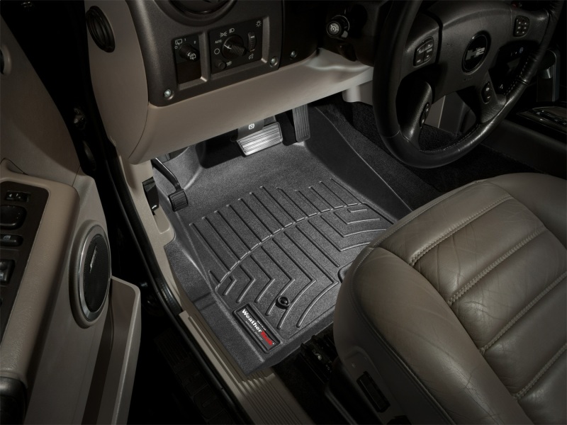 Picture of WeatherTech WT FloorLiner-Front-Blk Floor Mats - 442841