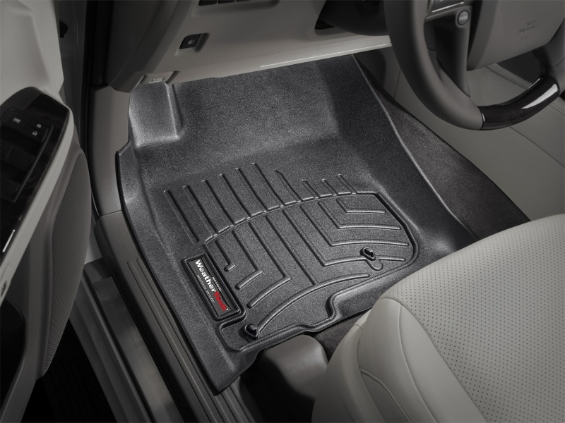 Picture of WeatherTech WT FloorLiner-Front-Blk Floor Mats - 442861