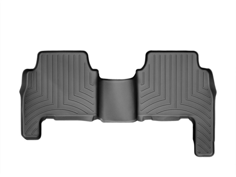 Picture of WeatherTech WT FloorLiner-Rear-Blk Floor Mats - 442872