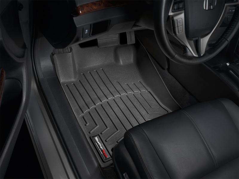 Picture of WeatherTech WT FloorLiner-Front-Blk Floor Mats - 442881