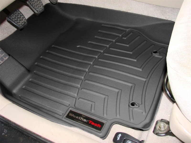 Picture of WeatherTech WT FloorLiner-Front-Blk Floor Mats - 442901