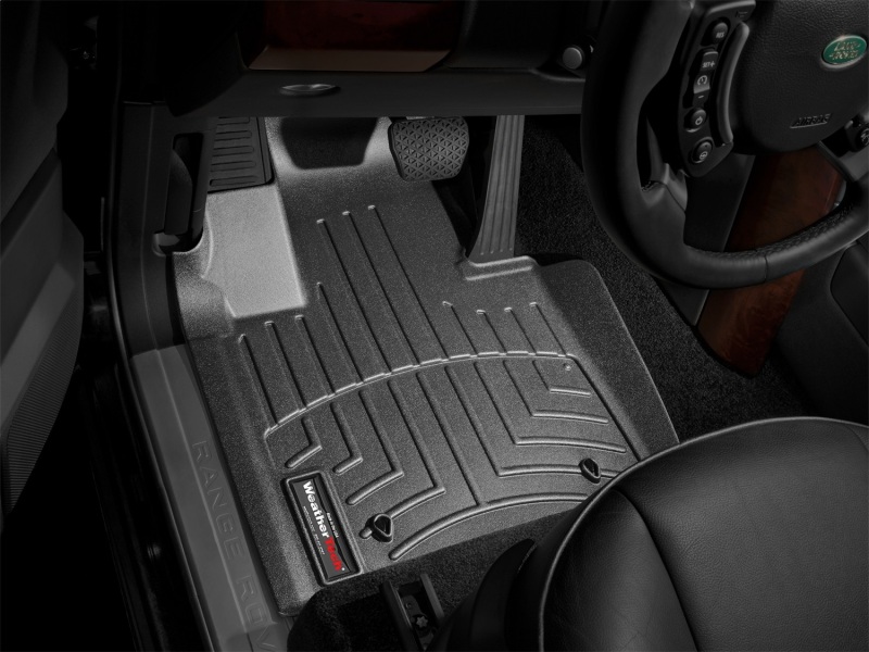 Picture of WeatherTech WT FloorLiner-Front-Blk Floor Mats - 442911