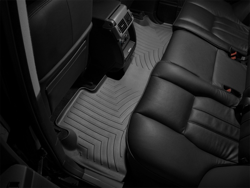 Picture of WeatherTech WT FloorLiner-Rear-Blk Floor Mats - 442912