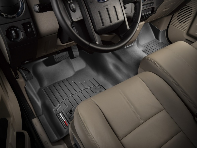 Picture of WeatherTech WT FloorLiner-Front-Blk Floor Mats - 442931