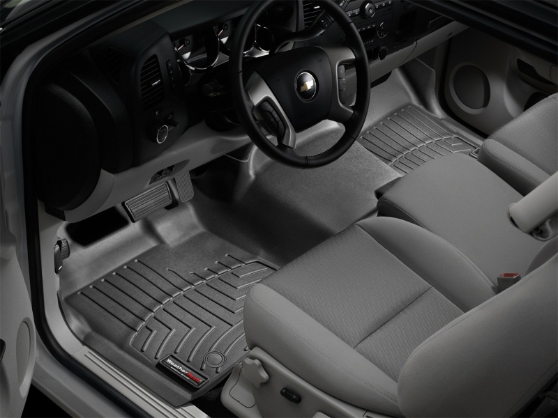 Picture of WeatherTech WT FloorLiner-Front-Blk Floor Mats - 442941