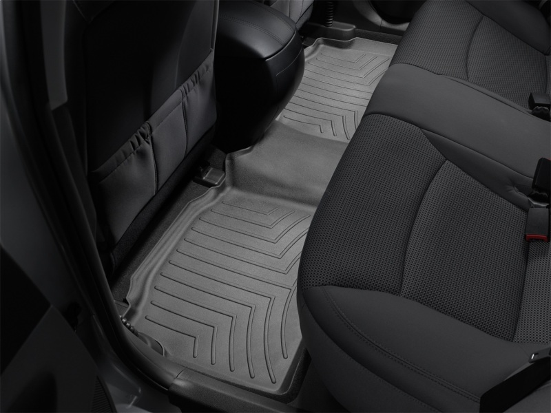 Picture of WeatherTech WT FloorLiner-Rear-Blk Floor Mats - 442962