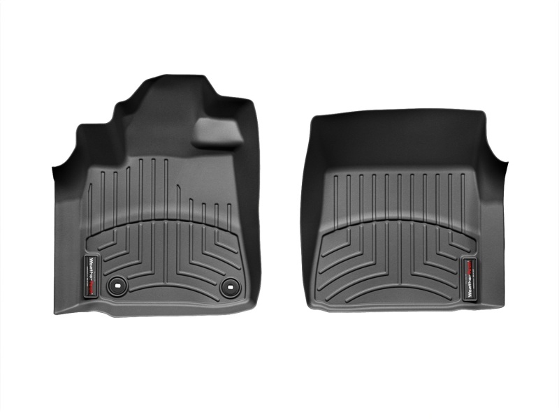 Picture of WeatherTech WT FloorLiner-Front-Blk Floor Mats - 444081
