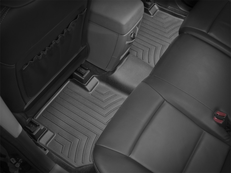 Picture of WeatherTech WT FloorLiner-Rear-Blk Floor Mats - 445372
