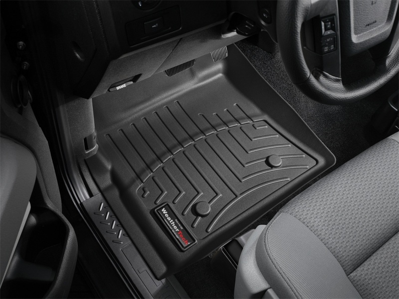 Picture of WeatherTech WT FloorLiner-Front-Blk Floor Mats - 446131