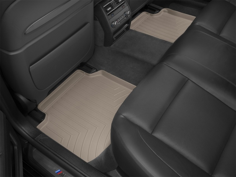 Picture of WeatherTech WT FloorLiner-Rear-Tan Floor Mats - 452425