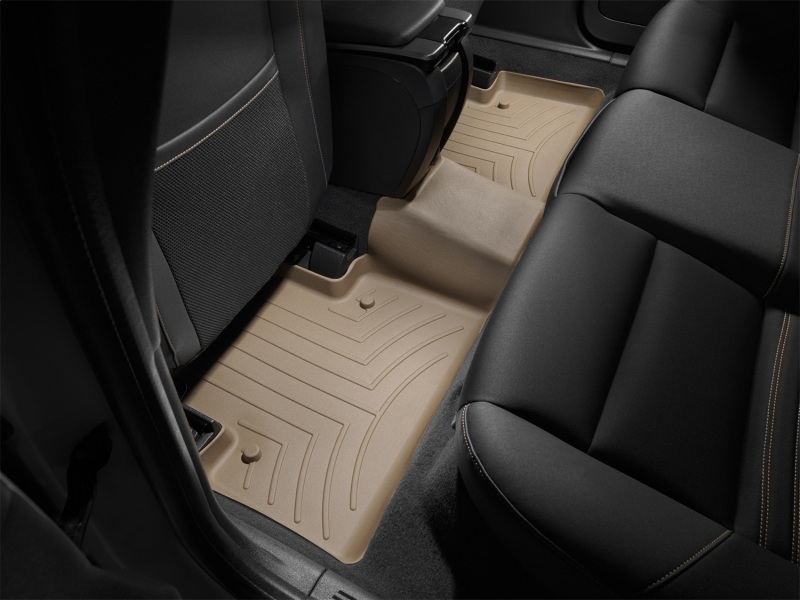 Picture of WeatherTech WT FloorLiner-Rear-Tan Floor Mats - 452793