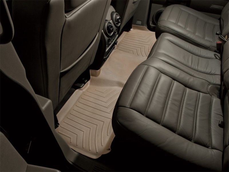 Picture of WeatherTech WT FloorLiner-Rear-Tan Floor Mats - 452842