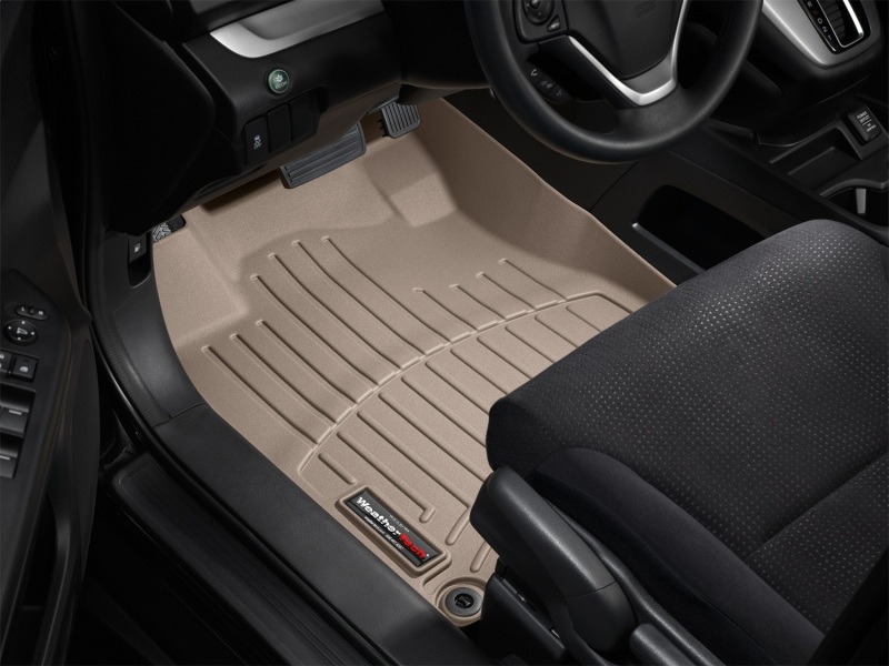 Picture of WeatherTech WT FloorLiner-Front-Tan Floor Mats - 454021