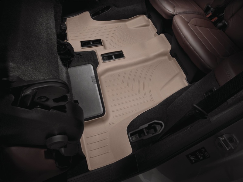 Picture of WeatherTech WT FloorLiner-Rear-Tan Floor Mats - 454013