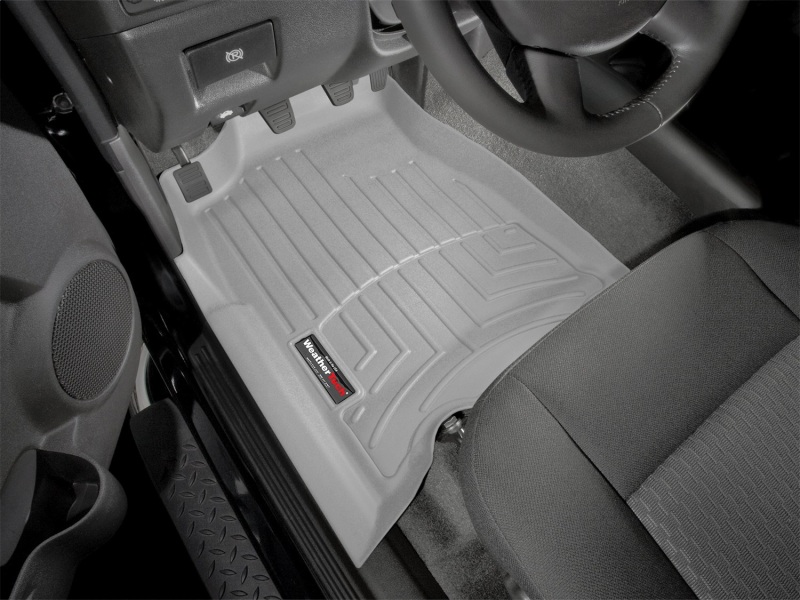 Picture of WeatherTech WT FloorLiner-Front-Grey Floor Mats - 460761