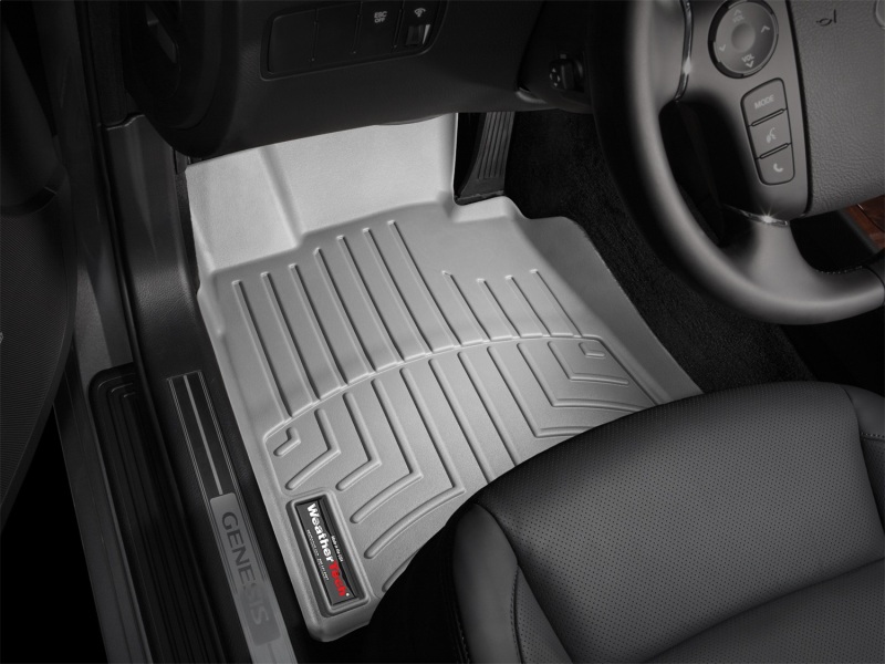Picture of WeatherTech WT FloorLiner-Front-Grey Floor Mats - 463061