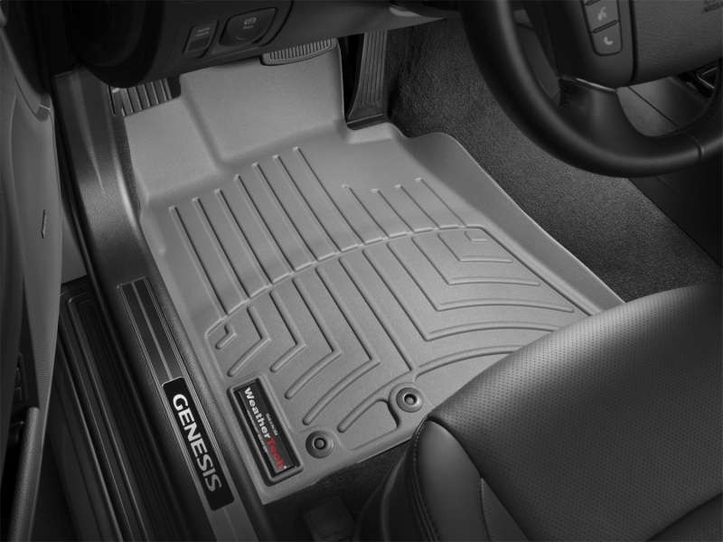Picture of WeatherTech WT FloorLiner-Front-Grey Floor Mats - 463781