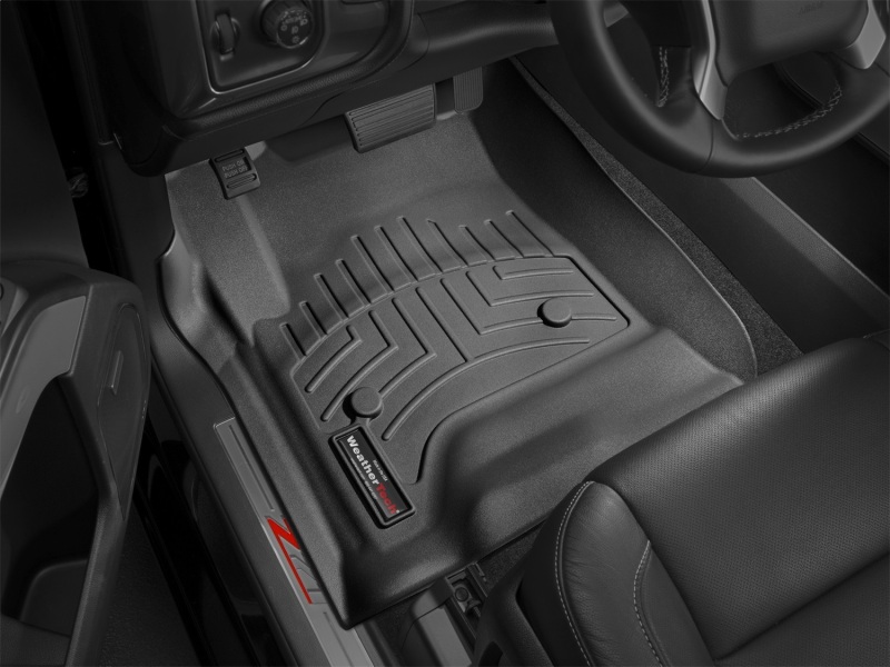 Picture of WeatherTech WT FloorLiner-Front-Blk Floor Mats - 446071