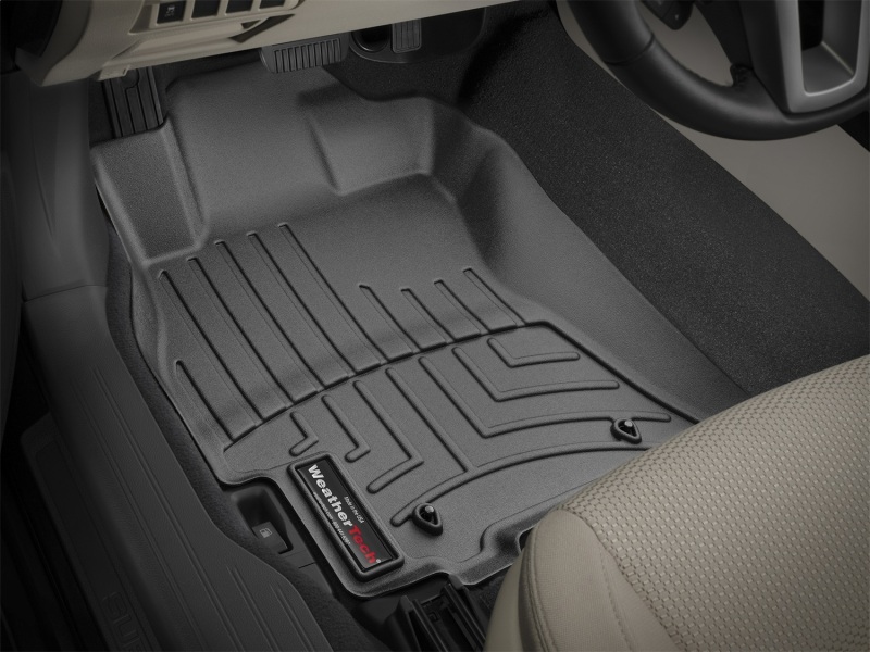 Picture of WeatherTech WT FloorLiner-Front-Blk Floor Mats - 447081