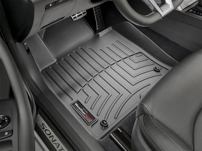 Picture of WeatherTech WT FloorLiner-Front-Blk Floor Mats - 446661