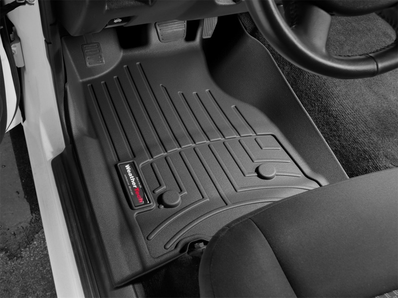 Picture of WeatherTech WT FloorLiner-Front-Blk Floor Mats - 447231