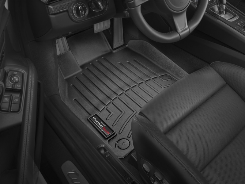 Picture of WeatherTech WT FloorLiner-Front-Blk Floor Mats - 447241