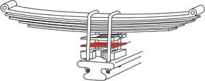 Picture of SPC Performance SPC HD Support Plate Leaf Springs & Accessories - 10698