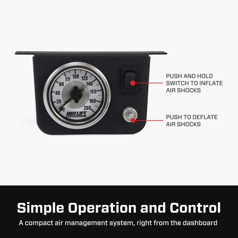 Picture of Air Lift ALF 160PSI Shock Controller Suspension Controllers - 25804