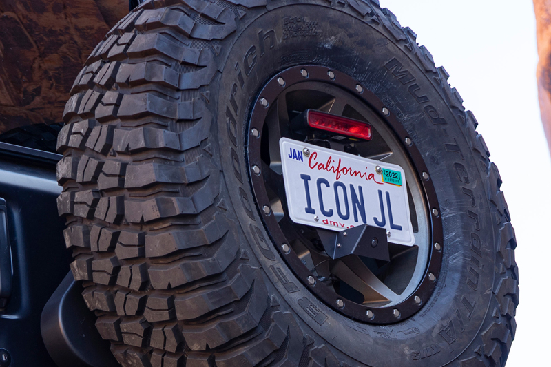 Picture of ICON ICO License Plate Relocation Kits - 25171
