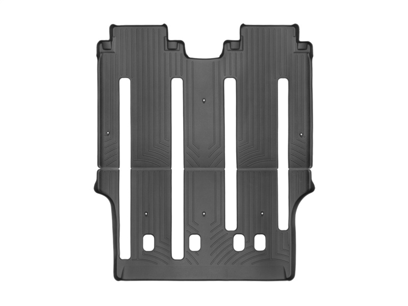 Picture of WeatherTech WT FloorLiner-Rear-Blk Floor Mats - 447093