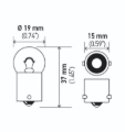Picture of Hella Miniature Bulb - 5007