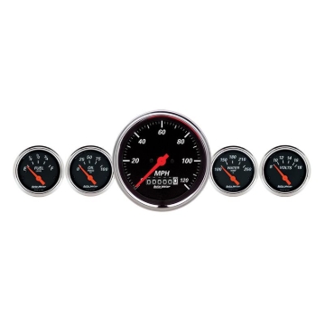 Picture of AutoMeter AM Designer Black Gauges - 1440