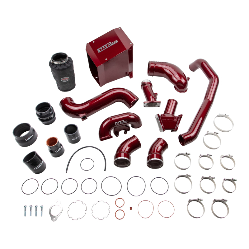 Picture of Wehrli WCF Intake Bundle Kit Cold Air Intakes - WCF100437-RED