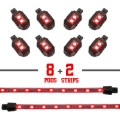 Picture of XKGLOW XKG Moto Light Kits Light Accessories and Wiring - XK034001-R