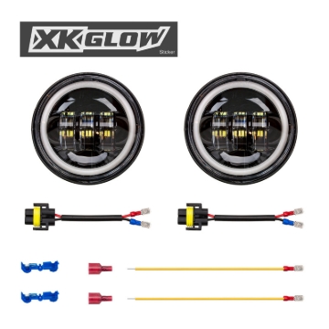 Picture of XKGLOW XKG Moto Headlights - XK042007-W