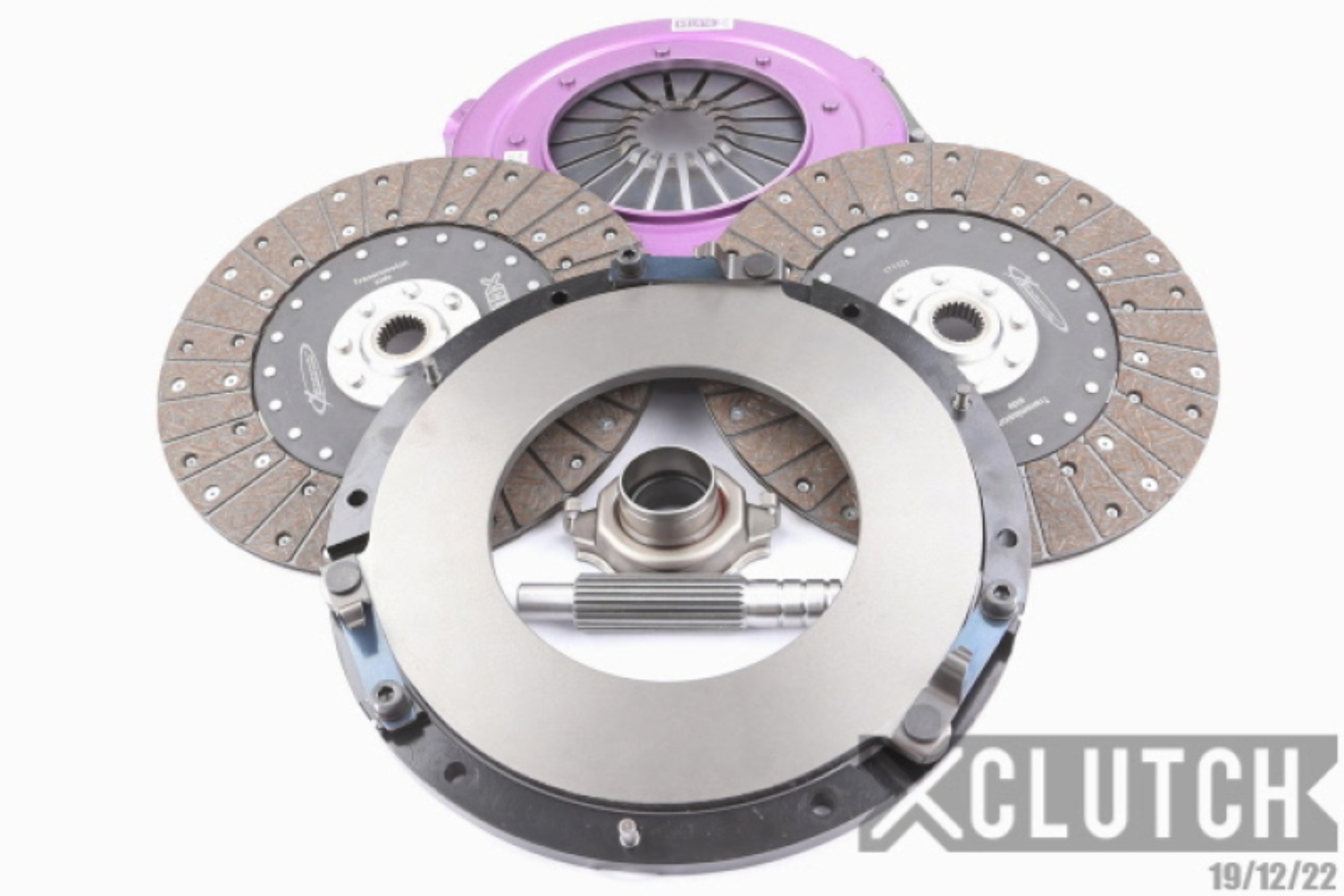 Picture of XCLUTCH XCL Service Pack-10.5in Twin Solid Organic Clutch Rebuild Kits - XMS-270-FD01-2G-XC