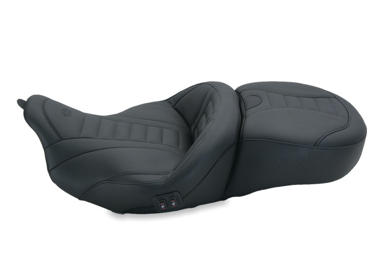 Picture of Mustang Motorcycle MMP 1 Piece Heated One-Piece Motorcycle Seats - 79007