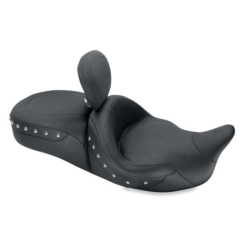 Picture of Mustang Motorcycle MMP 1 Piece Heated One-Piece Motorcycle Seats - 79644