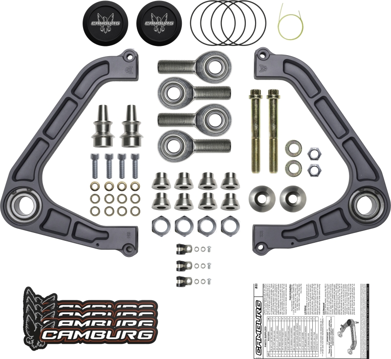 Picture of Camburg CMB KINETIK V2 Uniball Upper Arms Suspension Arms & Components - CAM-210099-GRY