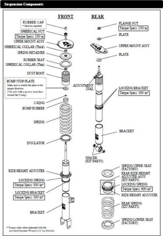 Picture of HKS Hipermax S Series Coilovers - 80300-AA001