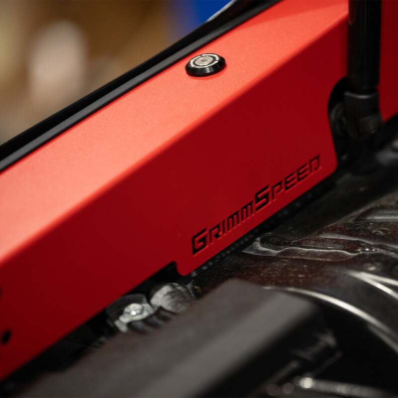 Picture of GrimmSpeed GRM Fender Shrouds Exterior Trim - GRM113095RED