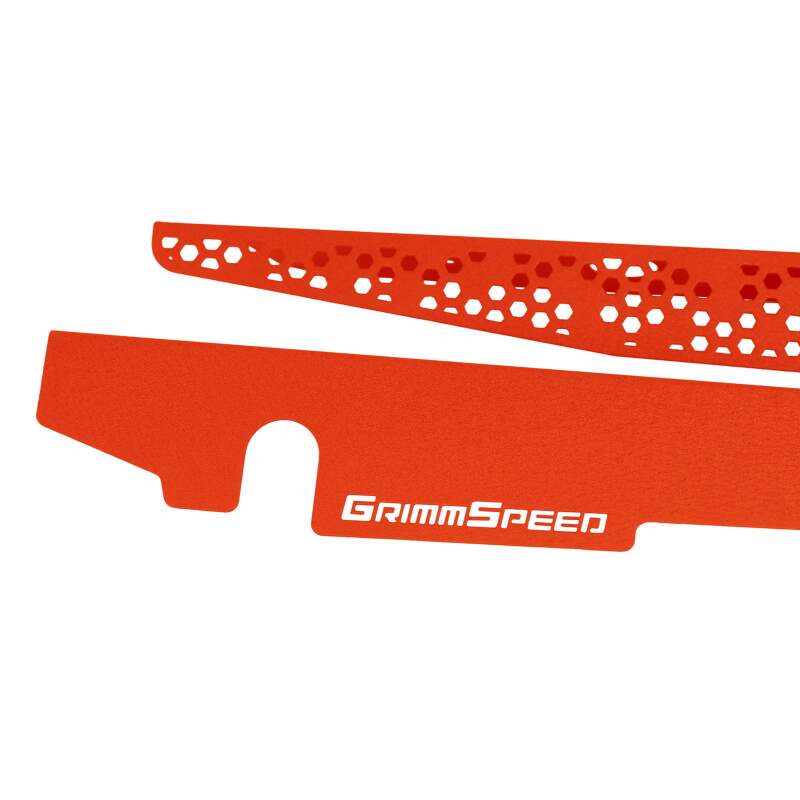 Picture of GrimmSpeed GRM Fender Shrouds Exterior Trim - GRM113095RED
