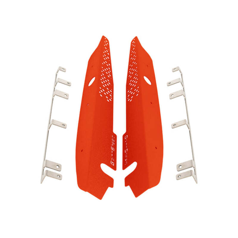 Picture of GrimmSpeed GRM Fender Shrouds Exterior Trim - GRM113095RED