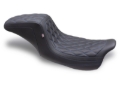 Picture of Mustang Motorcycle MMP 1 Piece Diamond One-Piece Motorcycle Seats - 75299SB
