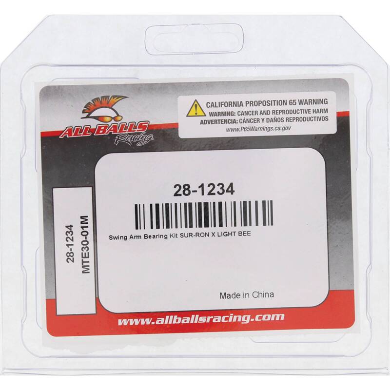 Picture of All Balls Racing ABR Swing Arm Bearing Kits Swingarms - 28-1234