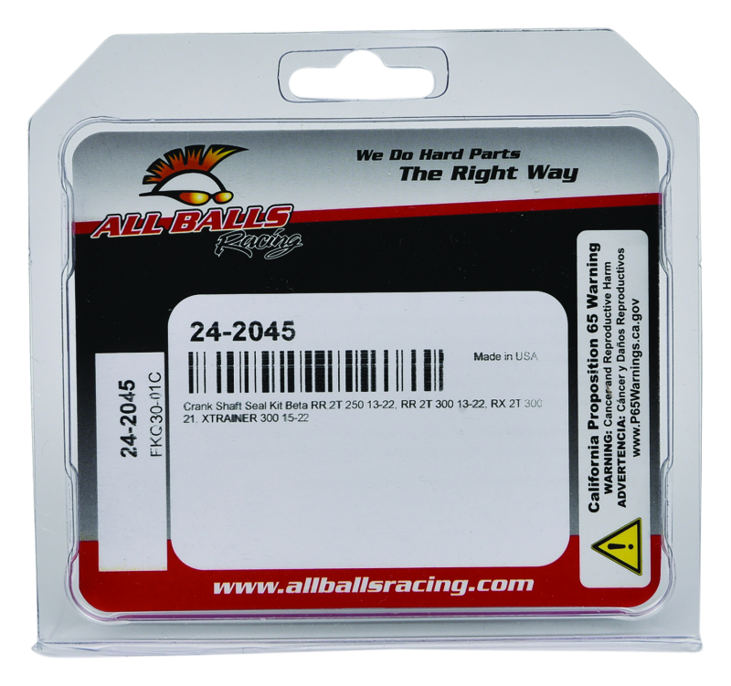 Picture of All Balls Racing ABR Crankshaft Seal Kits - 24-2045