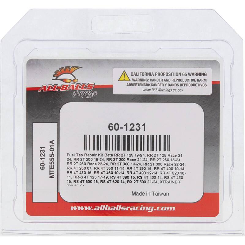 Picture of All Balls Racing ABR Fuel Tap Repair Kits Fuel Components Misc - 60-1231