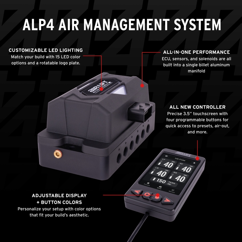 Picture of Air Lift ALF ALP4 Air Management Systems Air Suspension Kits - 27380